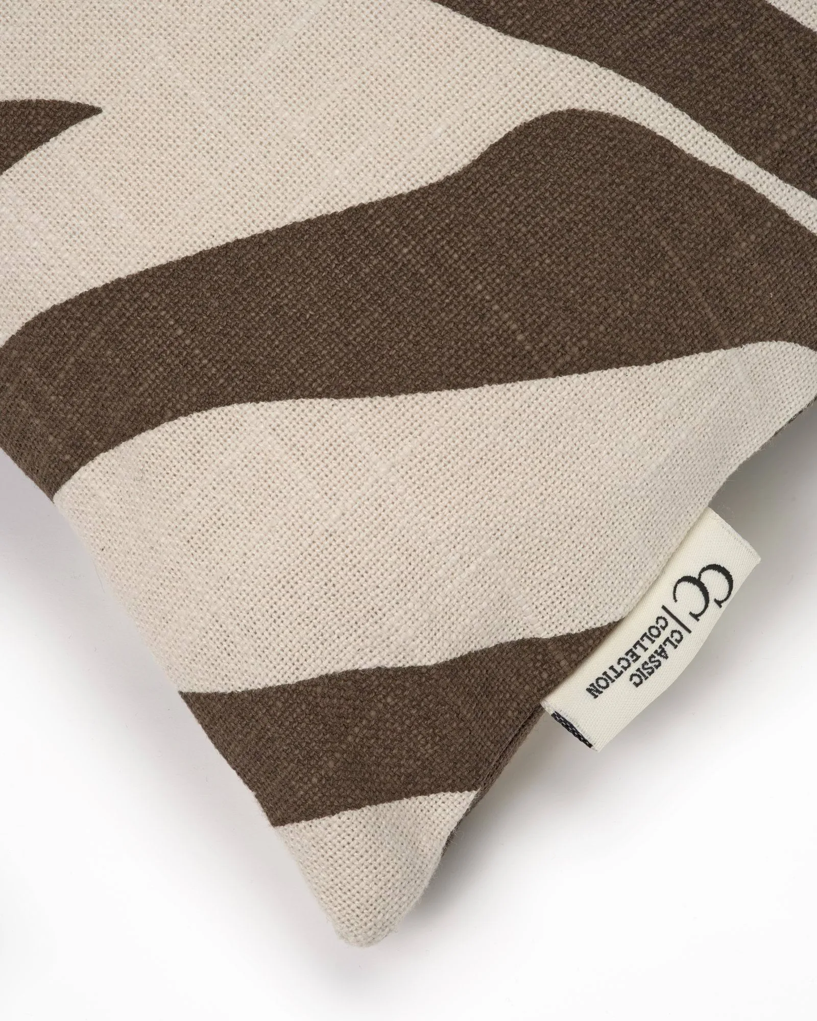 Savannah putetrekk, Brown-off white, 50x50 cm Classic Collection