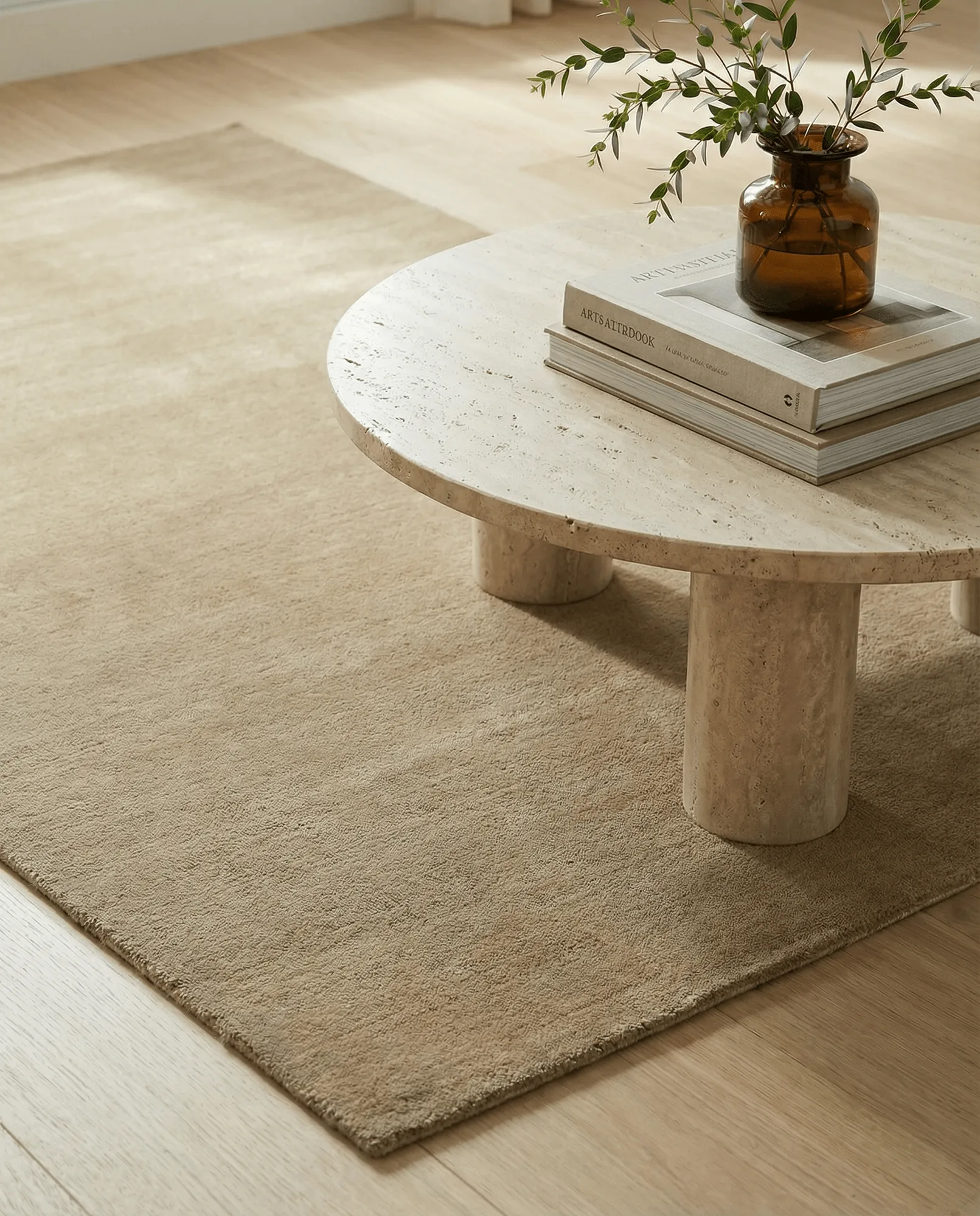 Solid teppe, Wheat, 250x350 cm Classic Collection