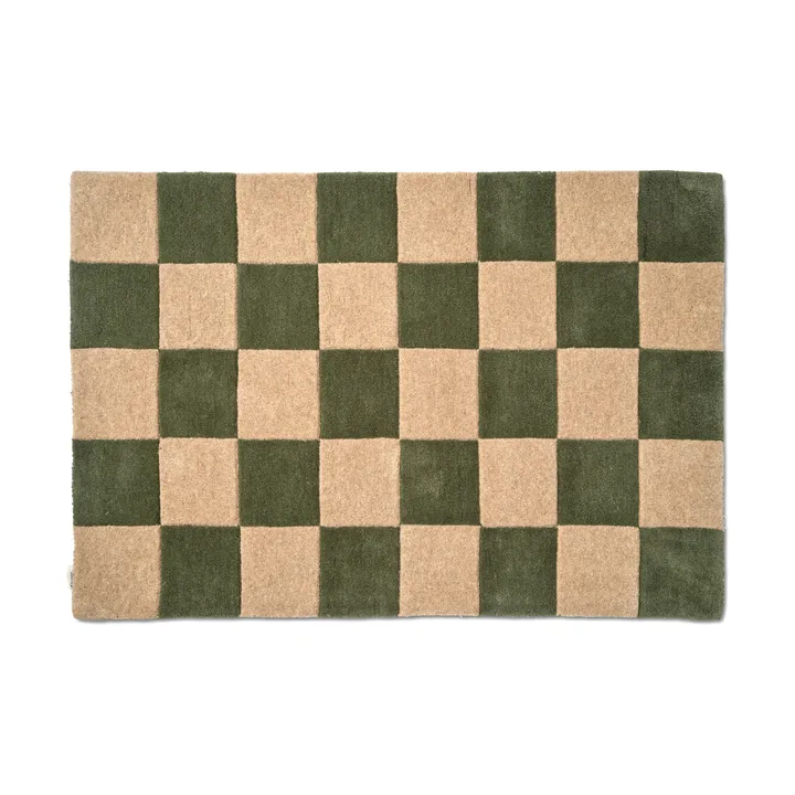 Square dørmatte - Forest green, 85x130 cm - Classic Collection