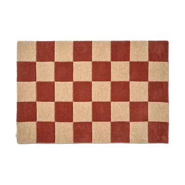 Square dørmatte - Terracotta-natur, 85x130 cm - Classic Collection