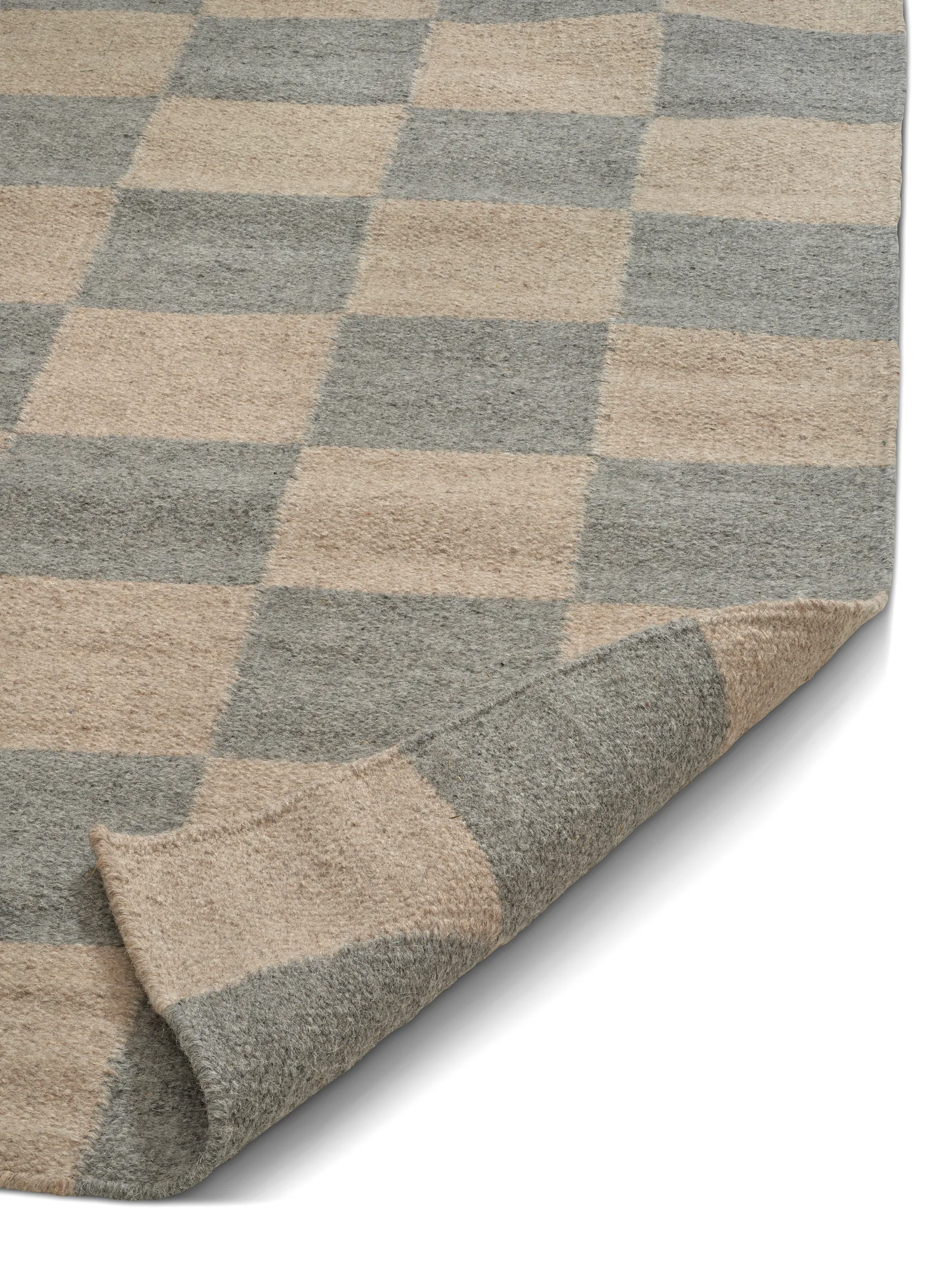 Squares teppe, Grey-natural, 300x400 cm Classic Collection