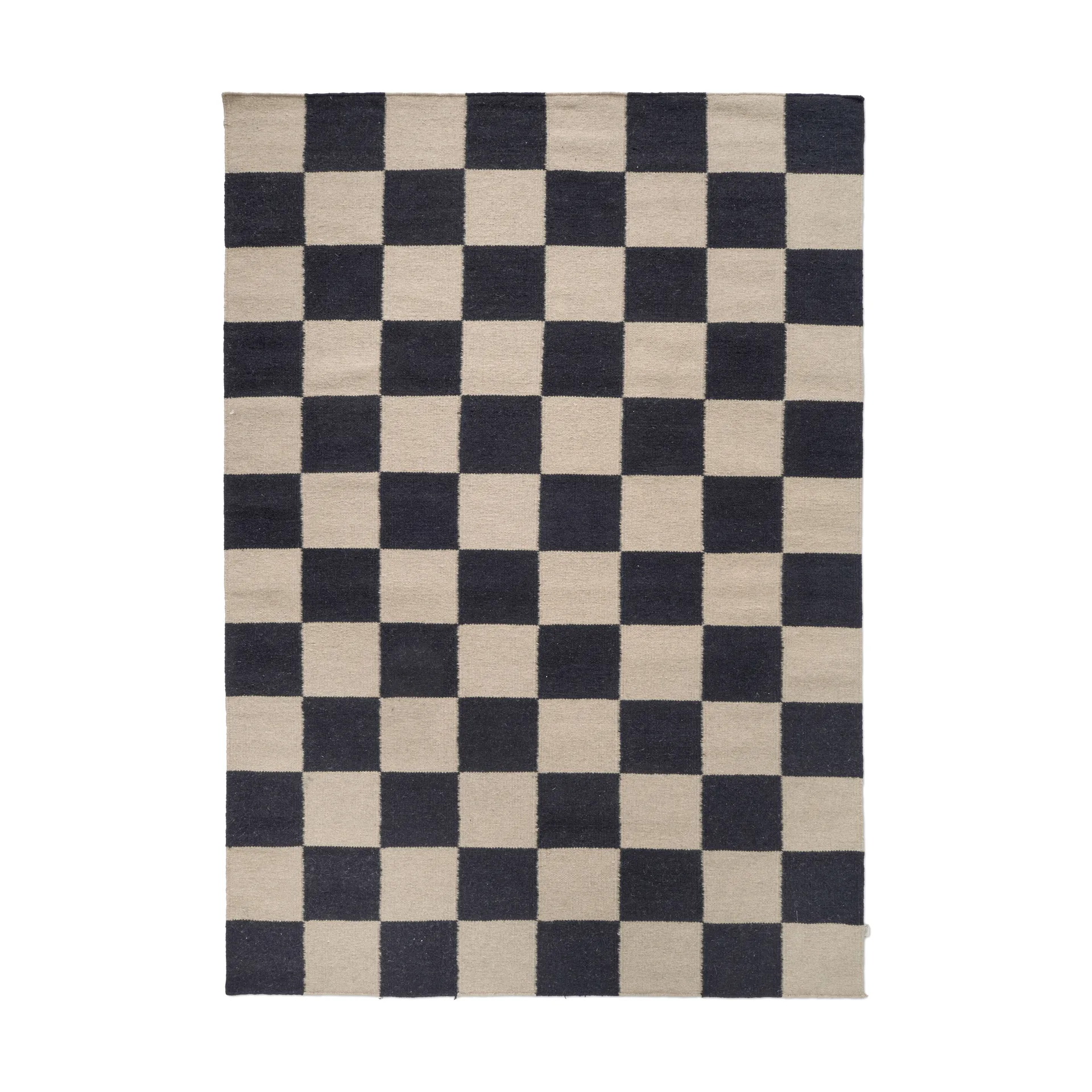 Squares teppe, Svart-beige, 200x300 cm Classic Collection