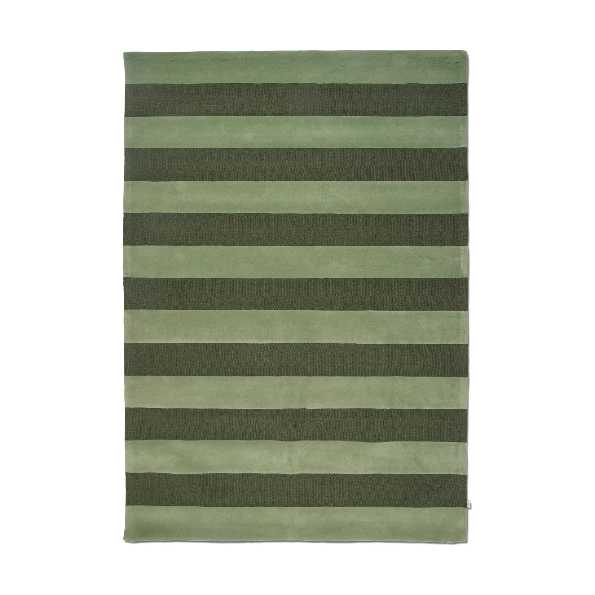 Stripe Boucle teppe, Green, 170x230 cm Classic Collection