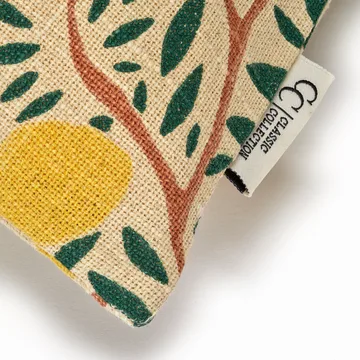 Sunny citrus putetrekk 50x50 cm - Mørkegrønn - Classic Collection