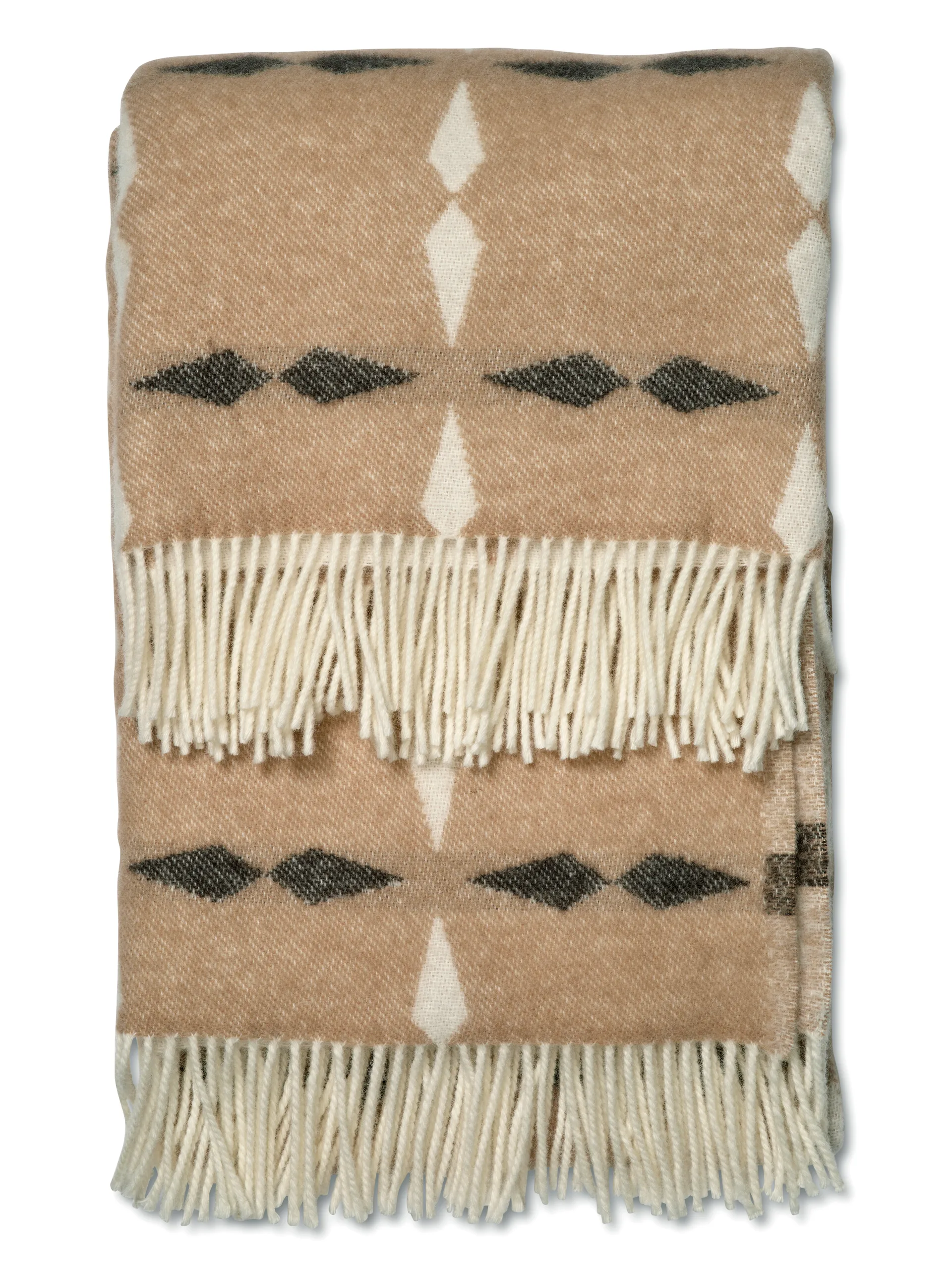 Tile pledd 130x180 cm, Beige Classic Collection