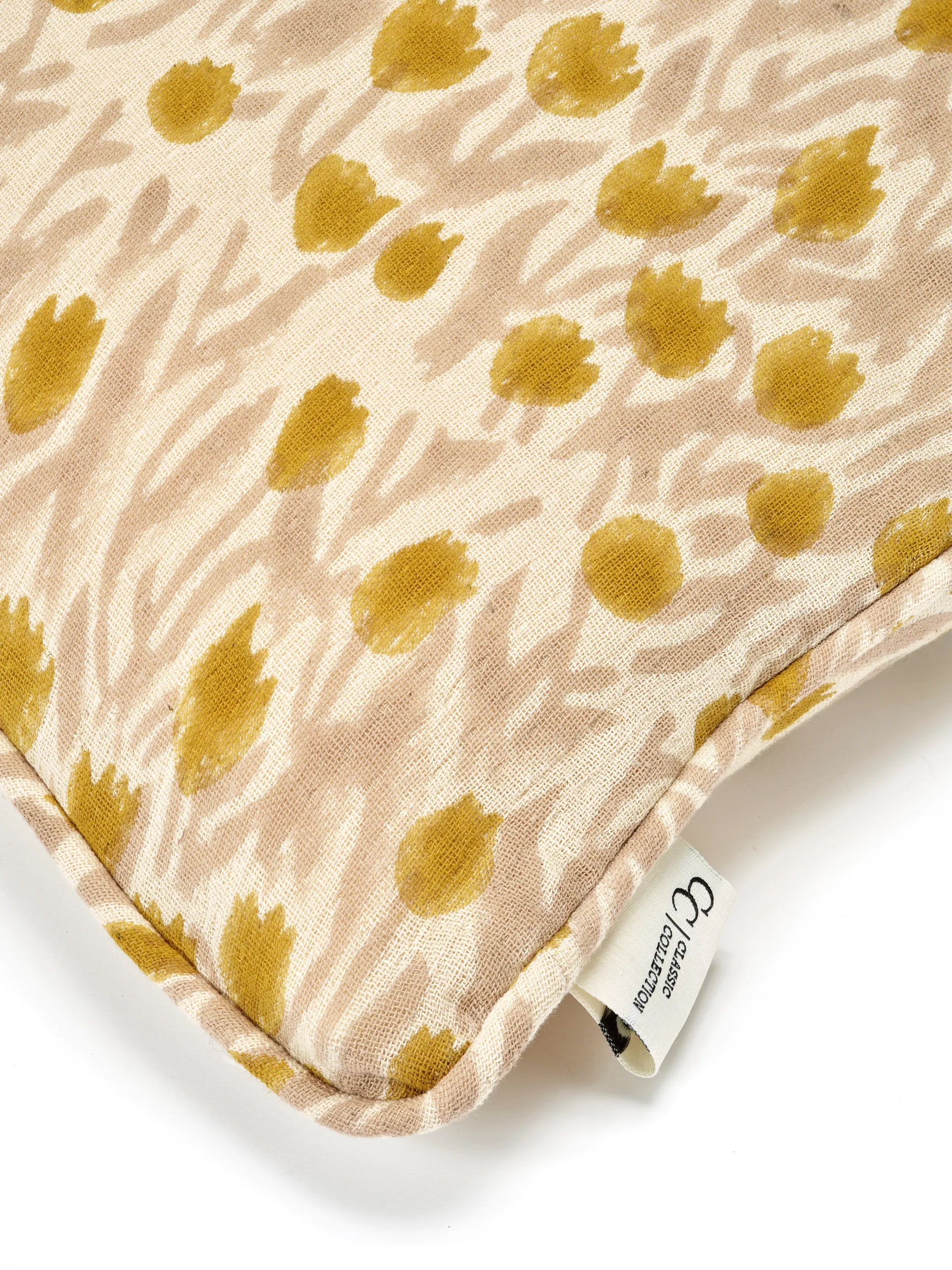 Tulip putetrekk 50x50 cm, Gul Classic Collection