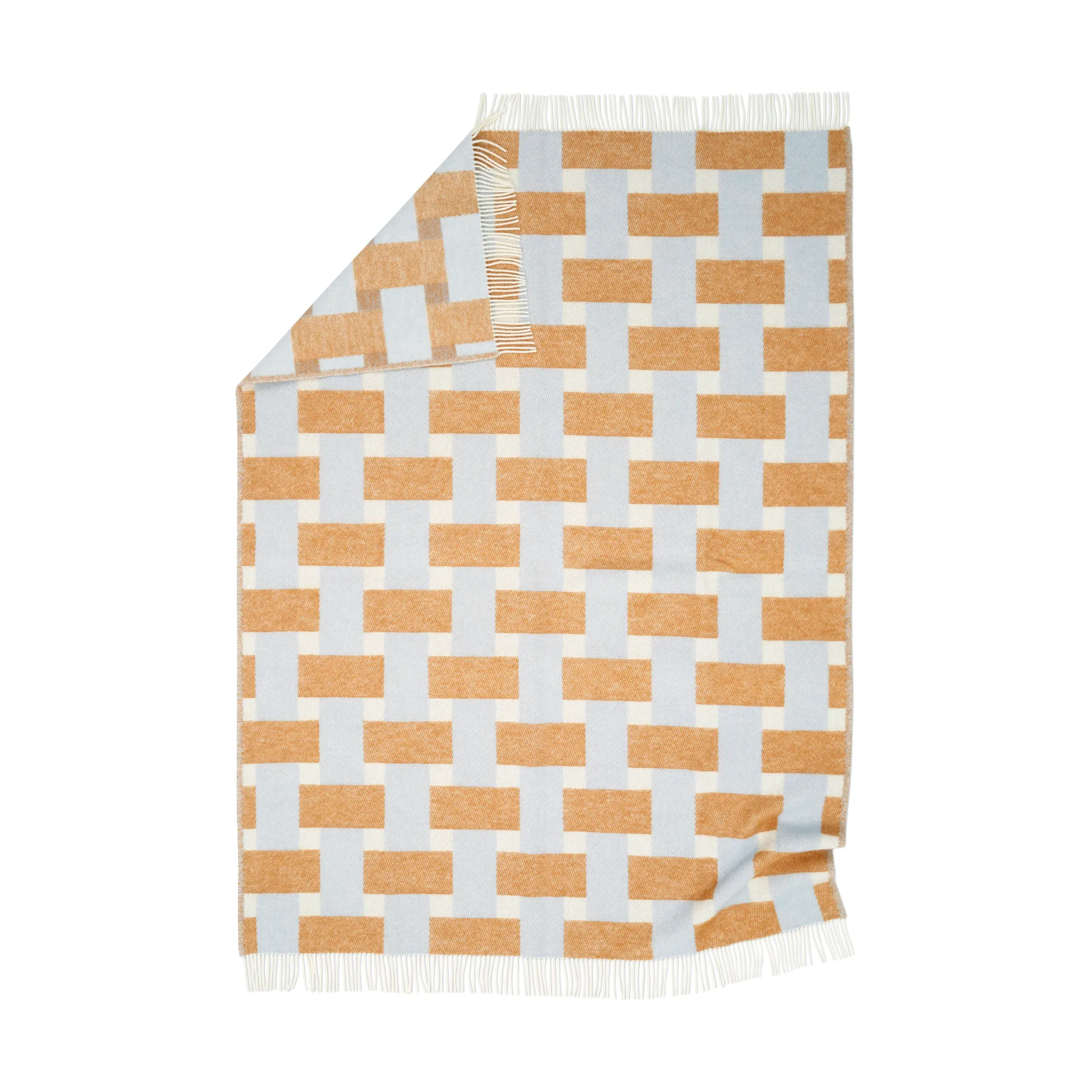 Weave pledd 130x180 cm, Brown Classic Collection