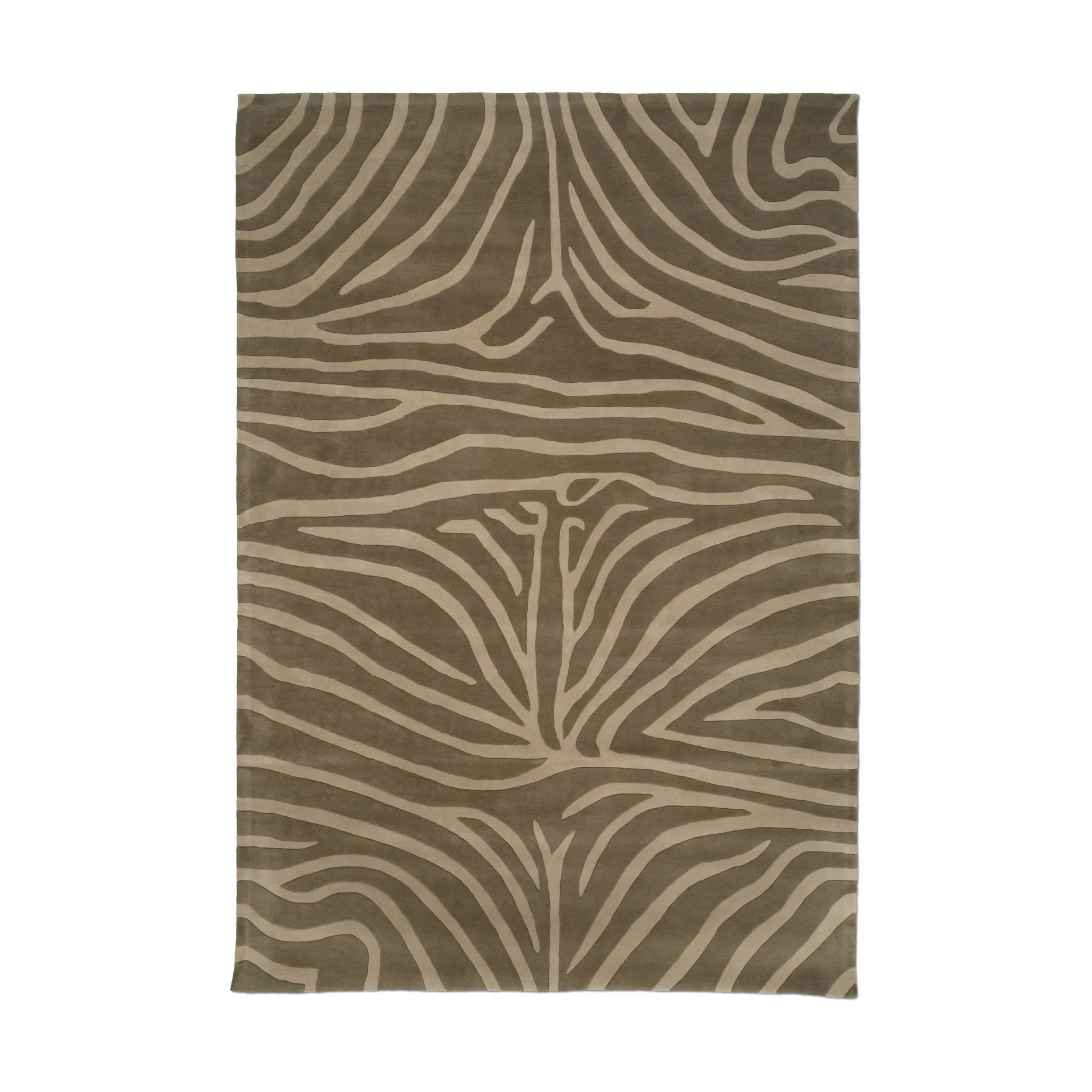 Zebra gulvteppe 250x350 cm, Brown, 250x350 cm Classic Collection