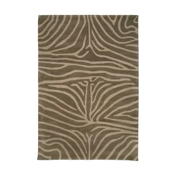 Zebra gulvteppe 250x350 cm - Brown, 250x350 cm - Classic Collection
