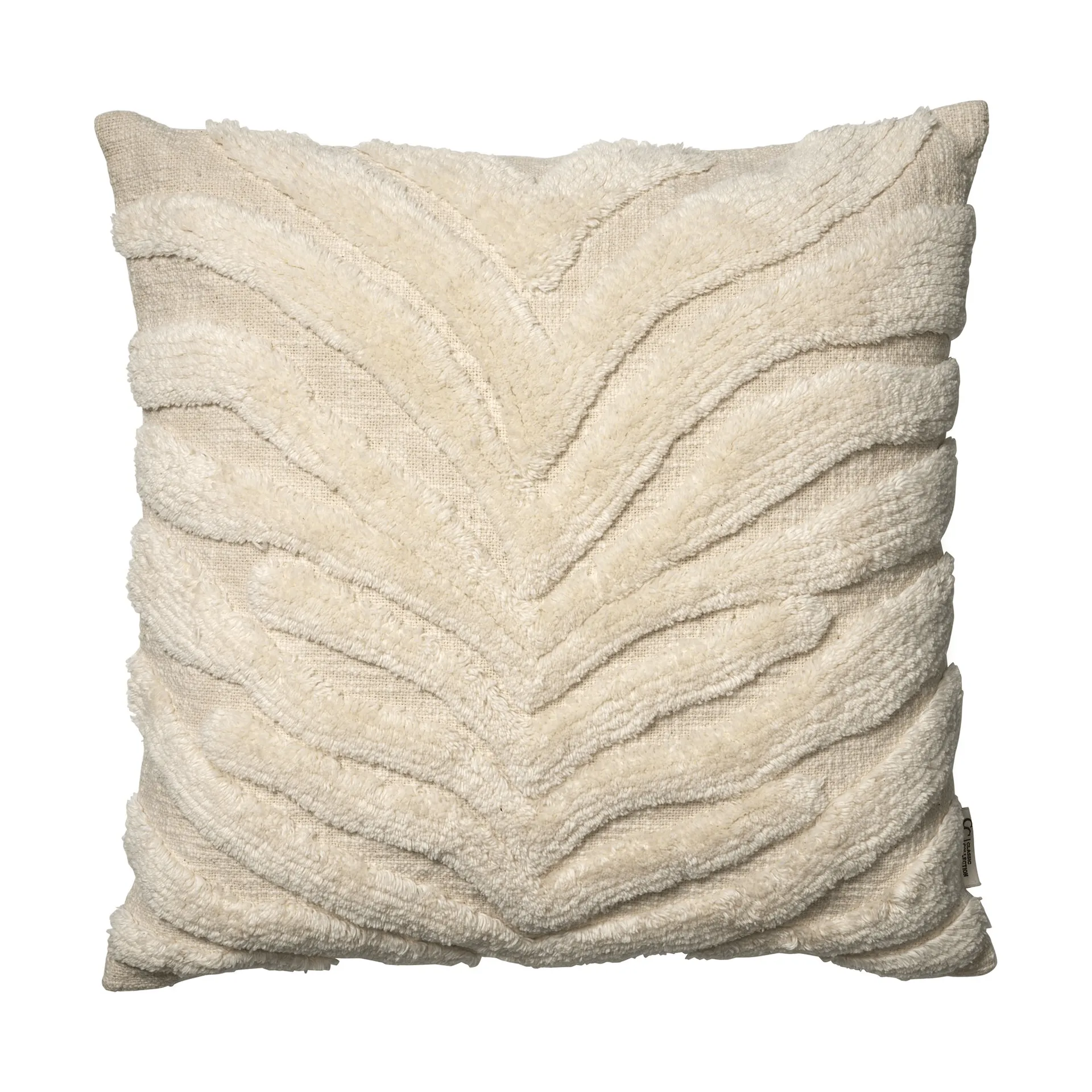 Zebra Tuft putetrekk, Off white, 50x50 cm Classic Collection