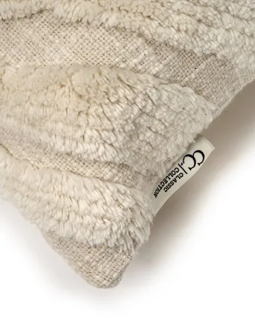 Zebra Tuft putetrekk - Off white, 50x50 cm - Classic Collection