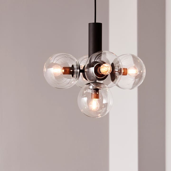 Avenue 43 taklampe, Svart klarglass CO Bankeryd