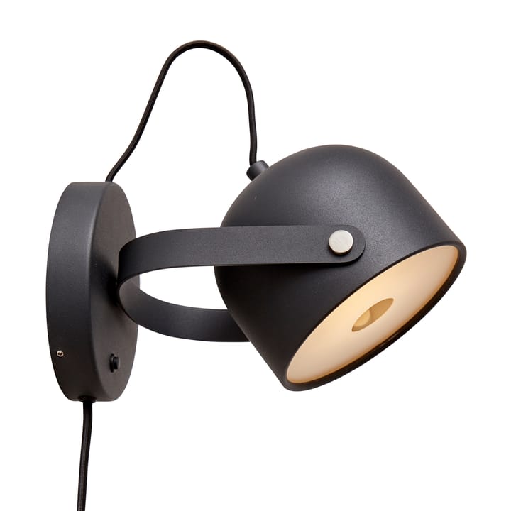Svejk 13 vegglampe - Svart-nikkel - CO Bankeryd