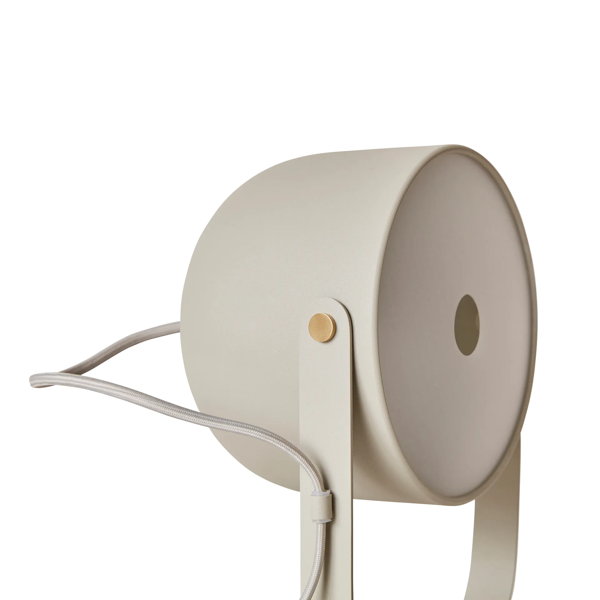 Svejk 18 bordlampe, Beige-messing CO Bankeryd