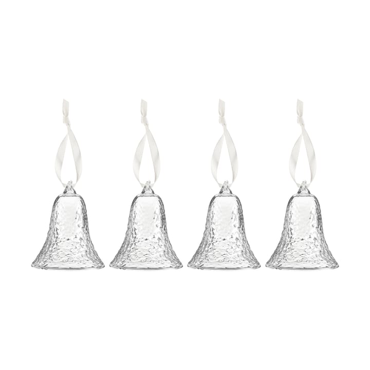 Gry bell klokke 8 cm - Clear - Cooee Design