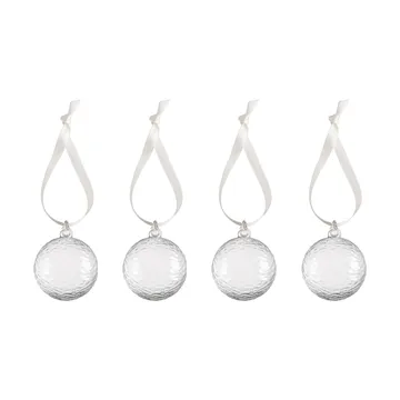 Gry Marble julekule Ø5 cm - Clear - Cooee Design