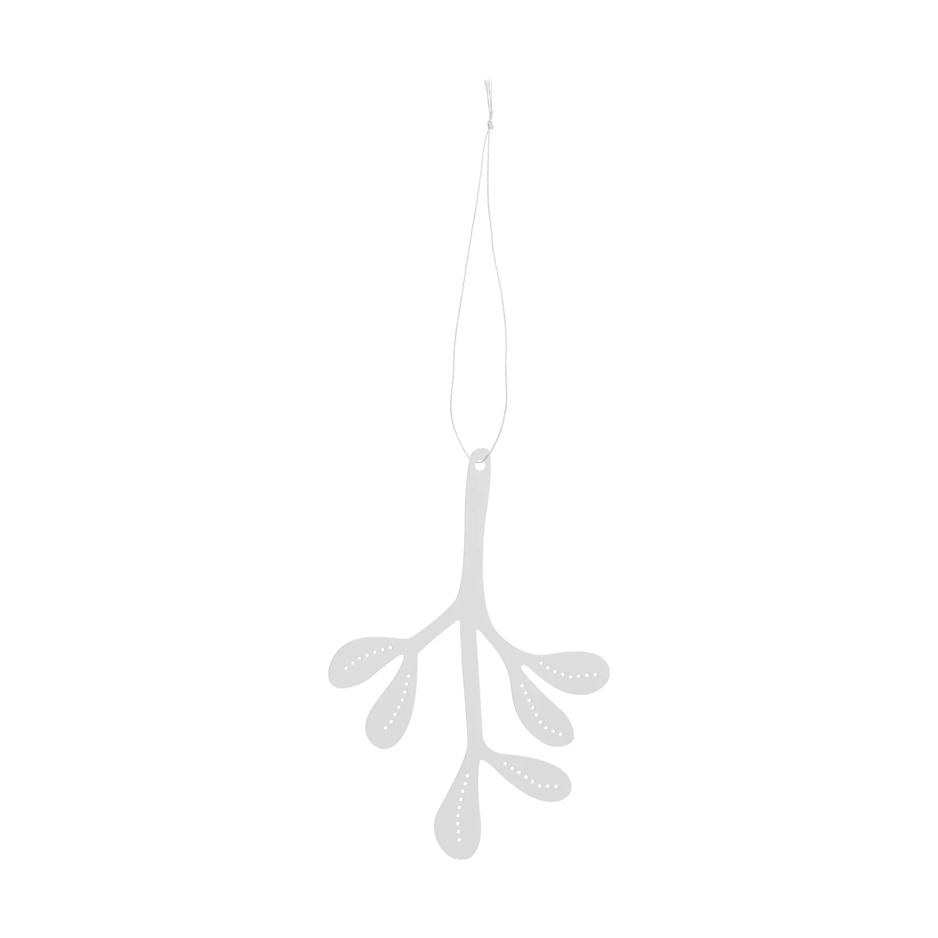 Mistletoe juleanheng 2-pack, Rustfritt stål, 12 cm Cooee Design