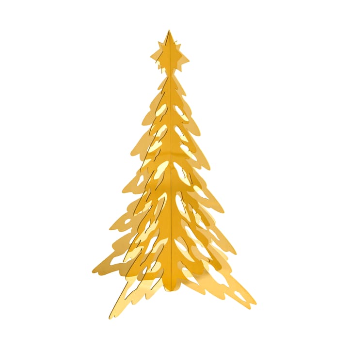 Pinetree dekorasjonsjuletre 30 cm - Messing - Cooee Design