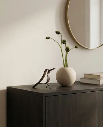 Woody Bird liten - Mørkbeiset eik - Cooee Design