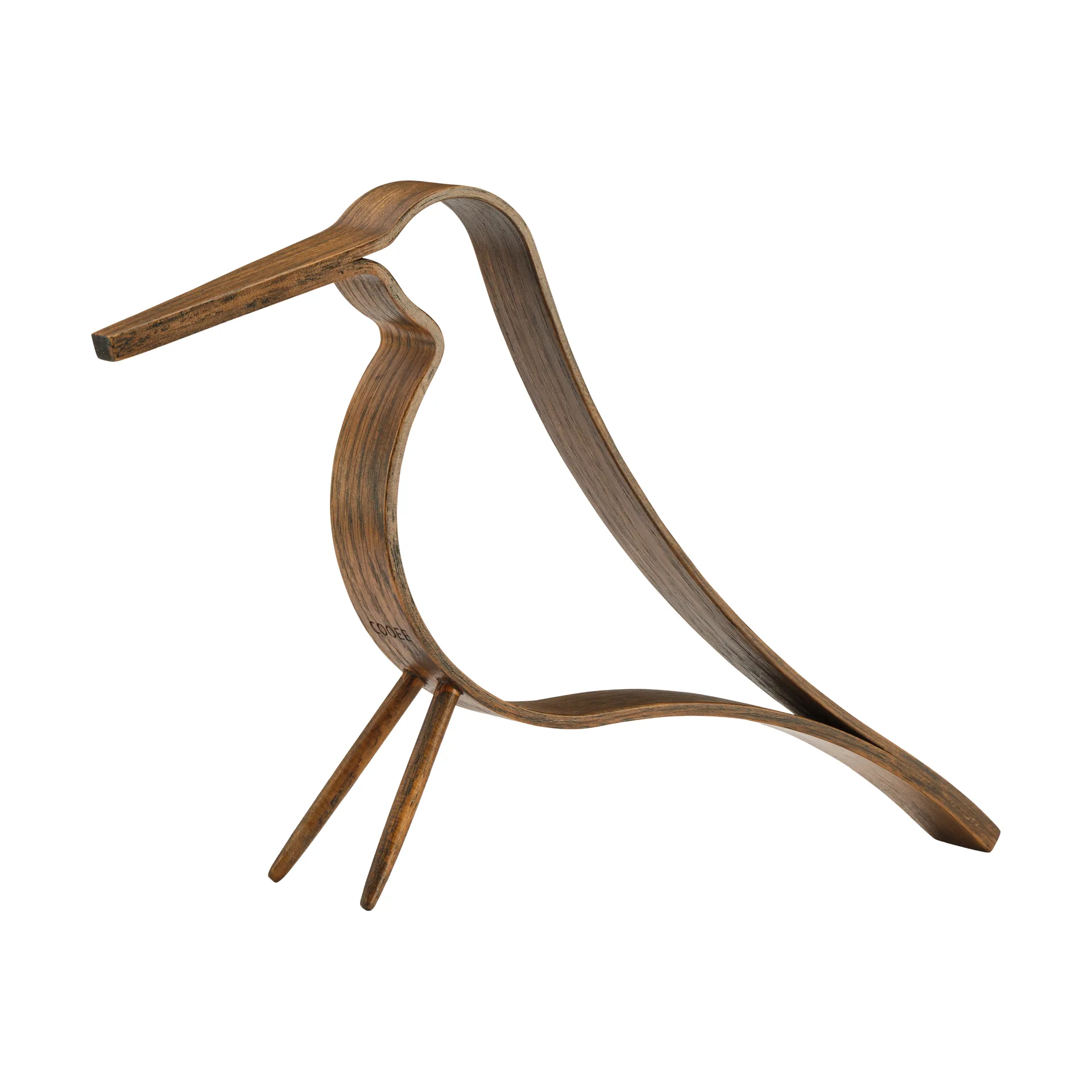Woody Bird medium, Mørkbeiset eik Cooee Design