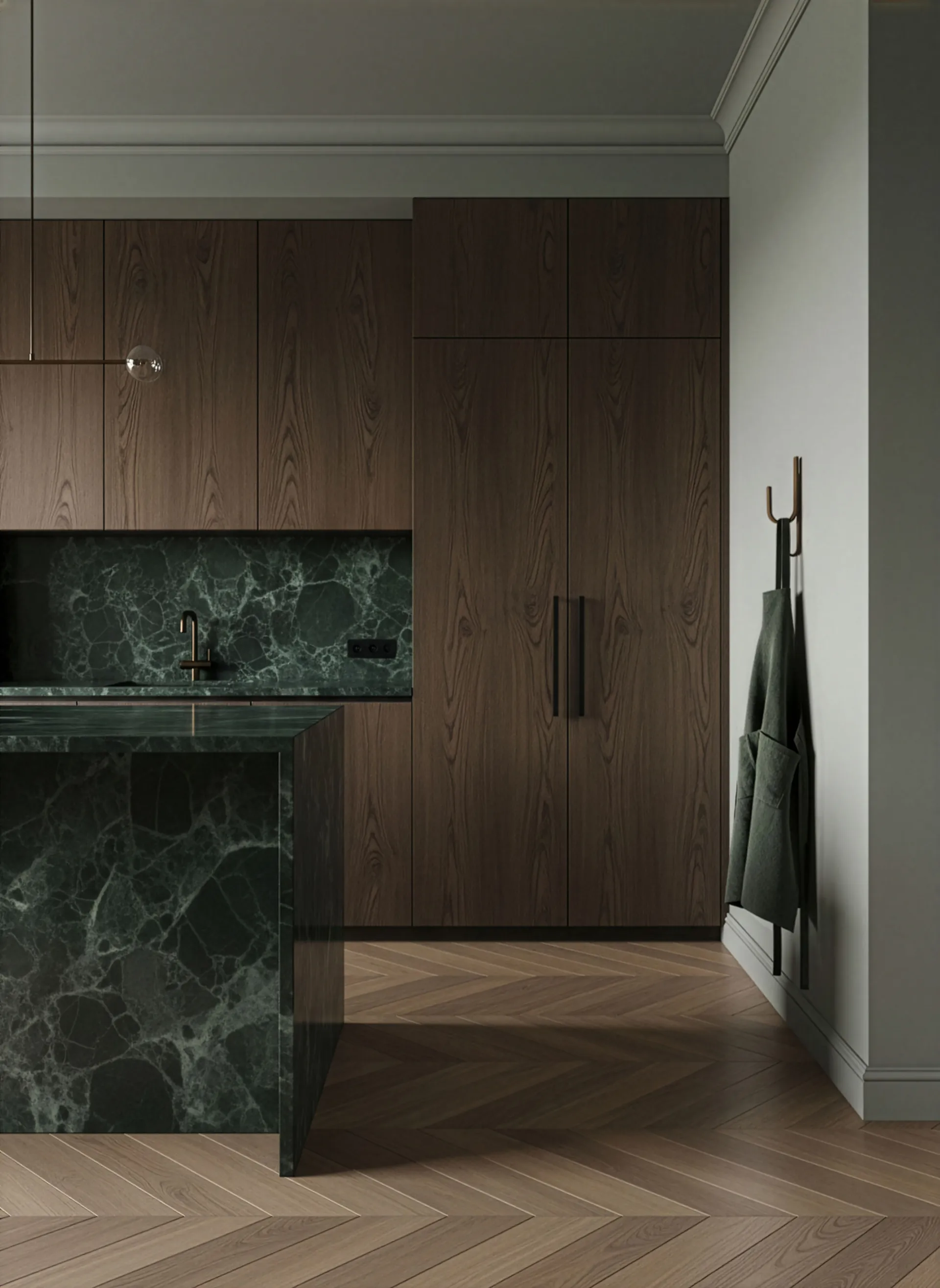 Woody krok One, Mørkbeiset eik Cooee Design