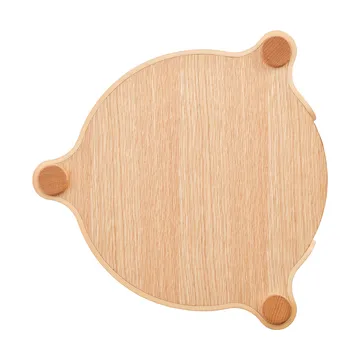 Woody rund krakk - Eik, Ø38x46 cm - Cooee Design
