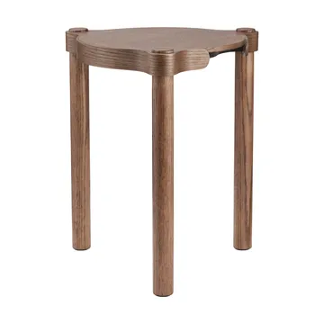 Woody rund krakk - Mørk eik, Ø38x46 cm - Cooee Design