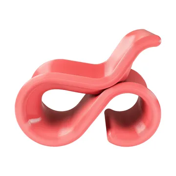 Éclair chair loungestol - Bubblegum - Crème Atelier