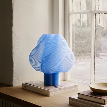 Soft Serve bordlampe - Blueberry sorbet, Grande, 34 cm - Crème Atelier