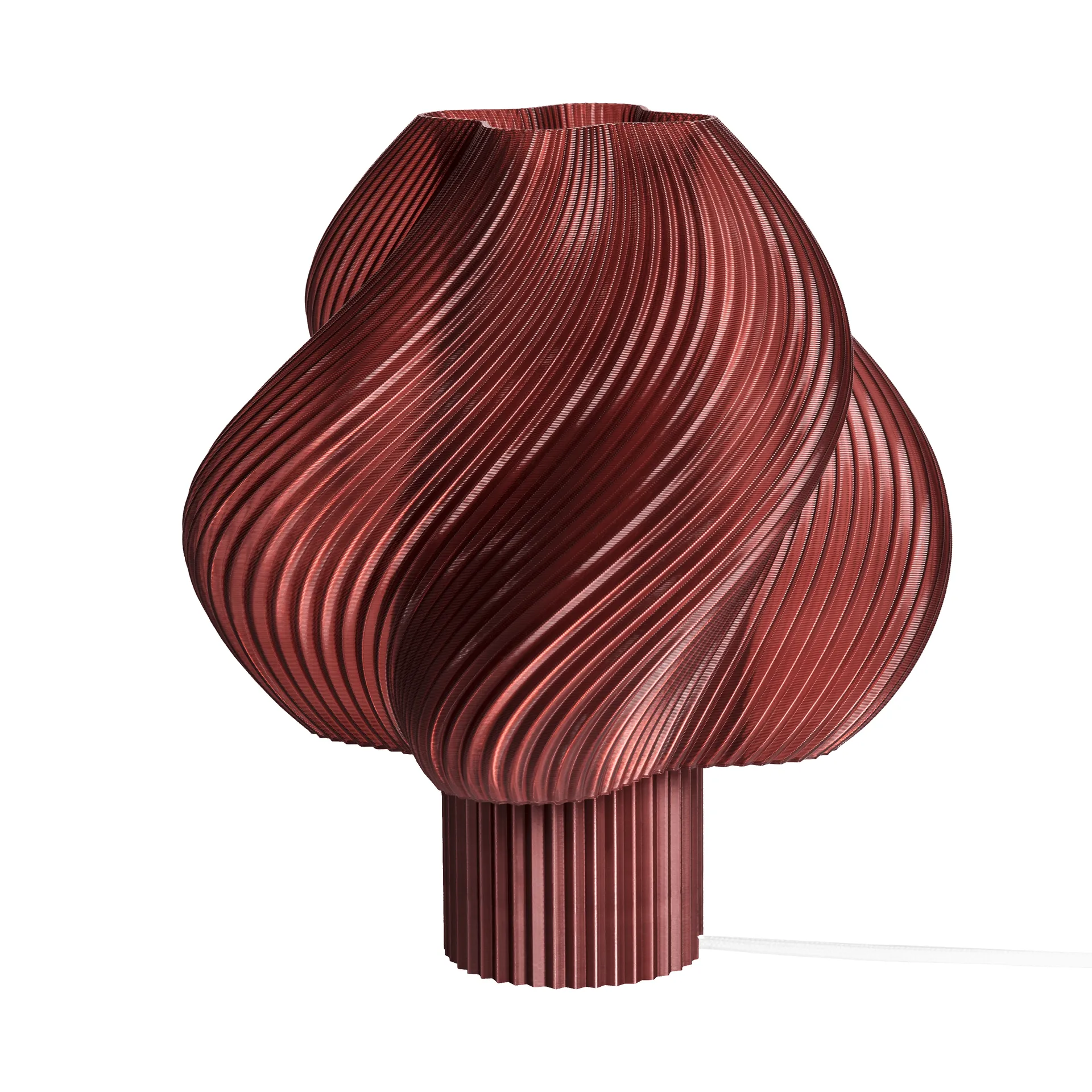 Soft Serve bordlampe, Cherry, Grande, 34 cm Crème Atelier