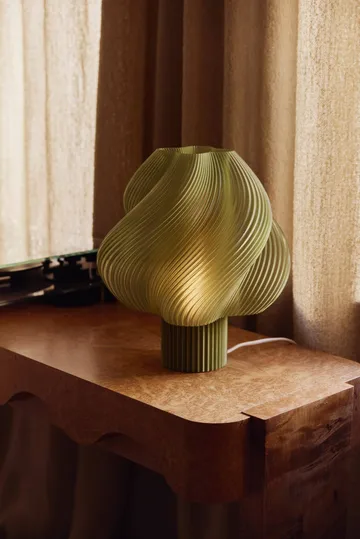 Soft Serve bordlampe - Olive, Grande, 34 cm - Crème Atelier
