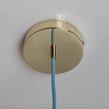 Soft Serve pendel - Blueberry sorbet-brass, 02, 25 cm - Crème Atelier