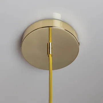 Soft Serve pendel - Limoncello sorbet-brass, 02, 25 cm - Crème Atelier