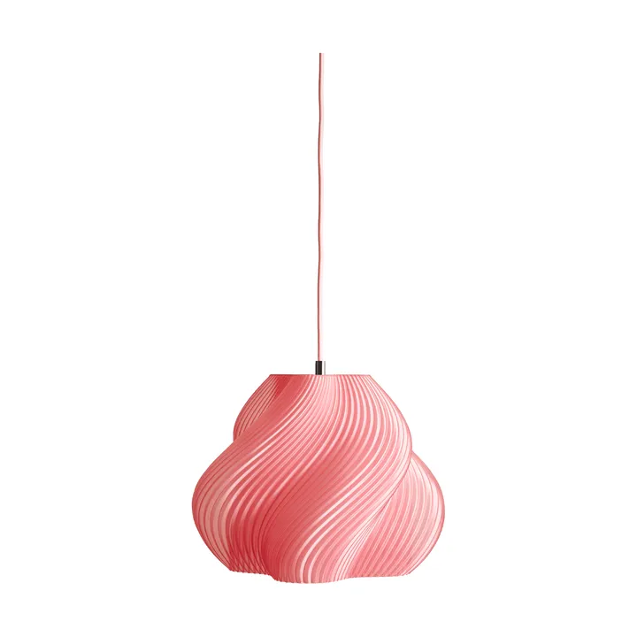 Soft Serve pendel - Peach sorbet-brass, 02, 25 cm - Crème Atelier
