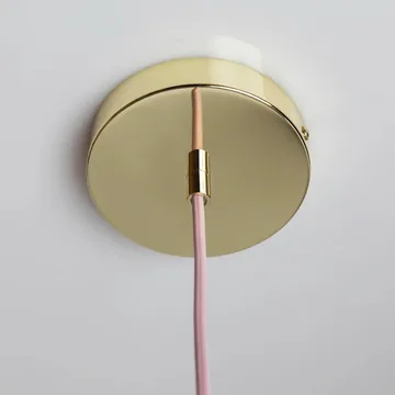 Soft Serve pendel - Rose sorbet-brass, 02, 25 cm - Crème Atelier