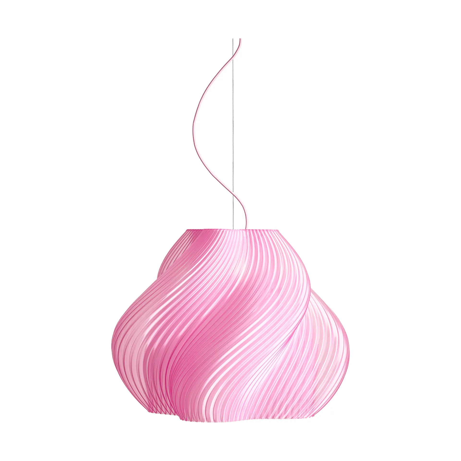 Soft Serve pendel, Rose sorbet-brass, Mega, 60 cm Crème Atelier