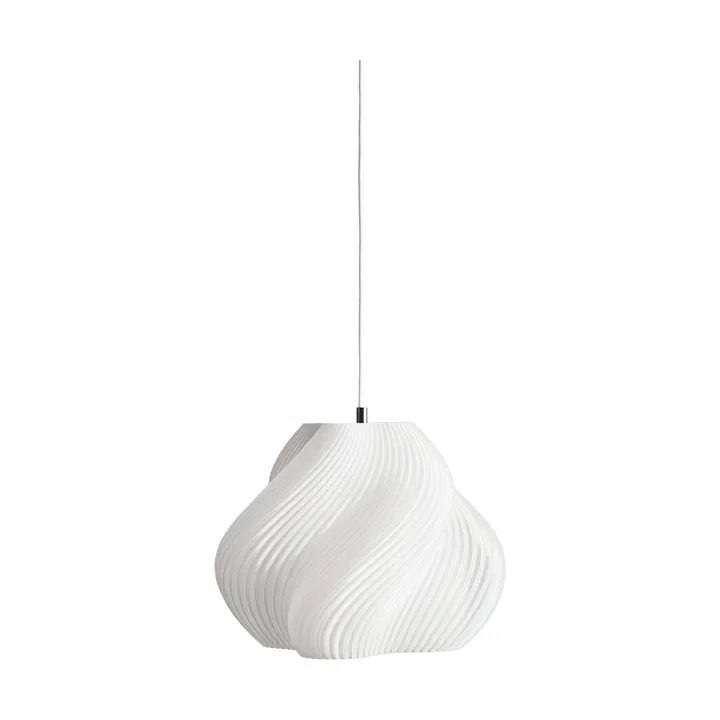 Soft Serve pendel - White-brass, 02, 25 cm - Crème Atelier