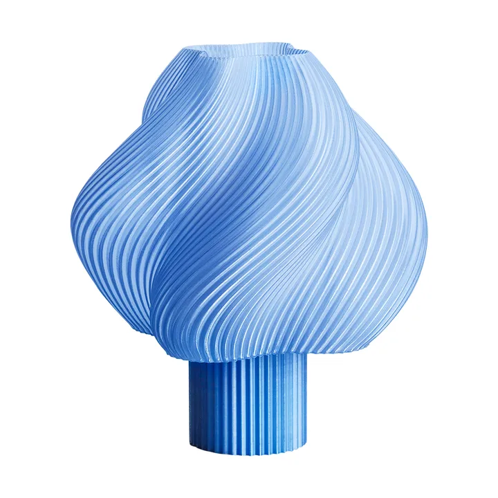 Soft Serve portabel bordlampe - Blueberry sorbet, 23 cm - Crème Atelier