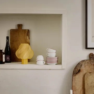 Soft Serve portabel bordlampe - Limoncello sorbet, 23 cm - Crème Atelier