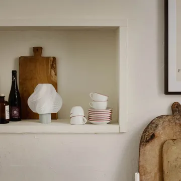 Soft Serve portabel bordlampe - Matcha, 23 cm - Crème Atelier