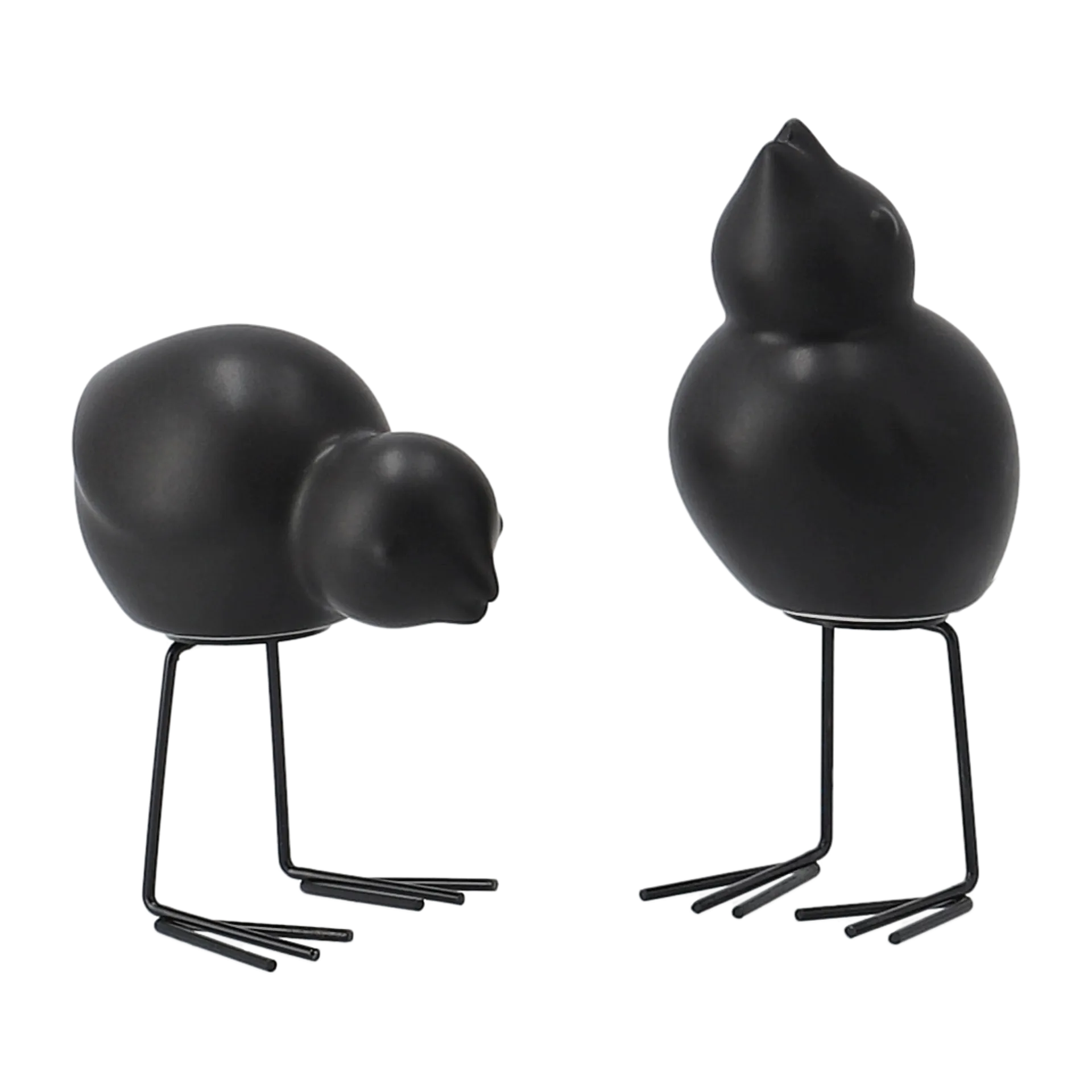 DBKD Swedish Birds påskedekorasjon 2-pakning, Black DBKD