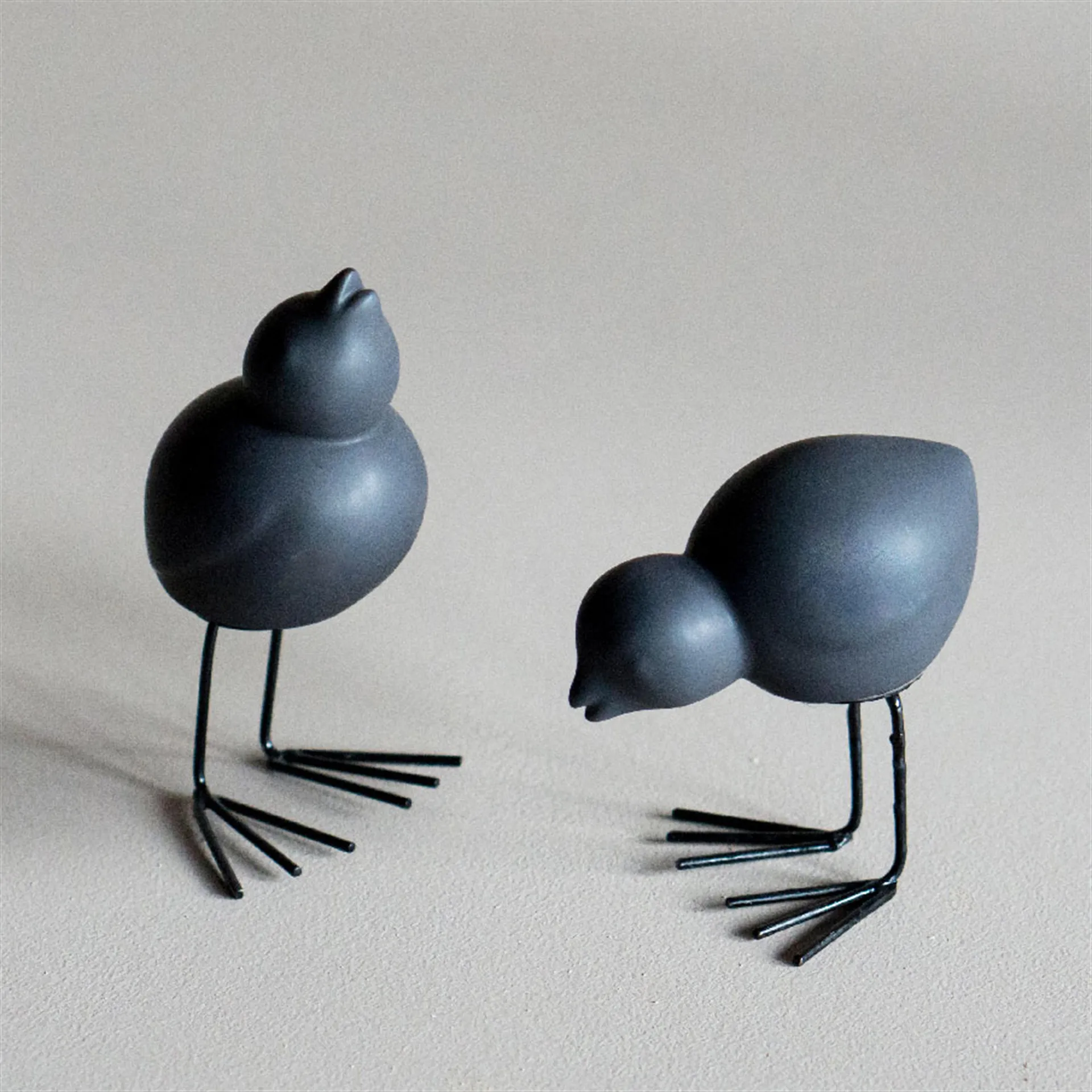 DBKD Swedish Birds påskedekorasjon 2-pakning, Black DBKD