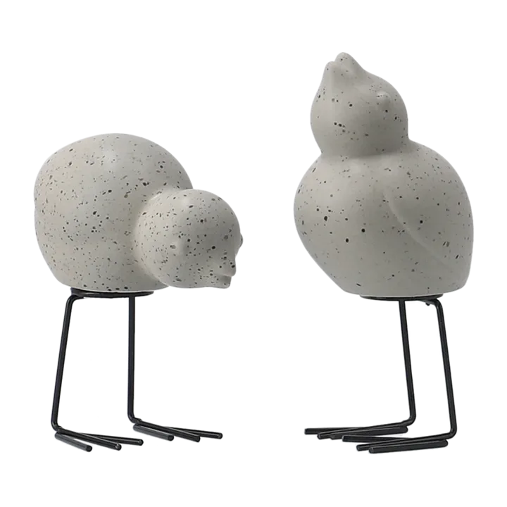 DBKD Swedish Birds påskedekorasjon 2-pakning - Mole dot - DBKD