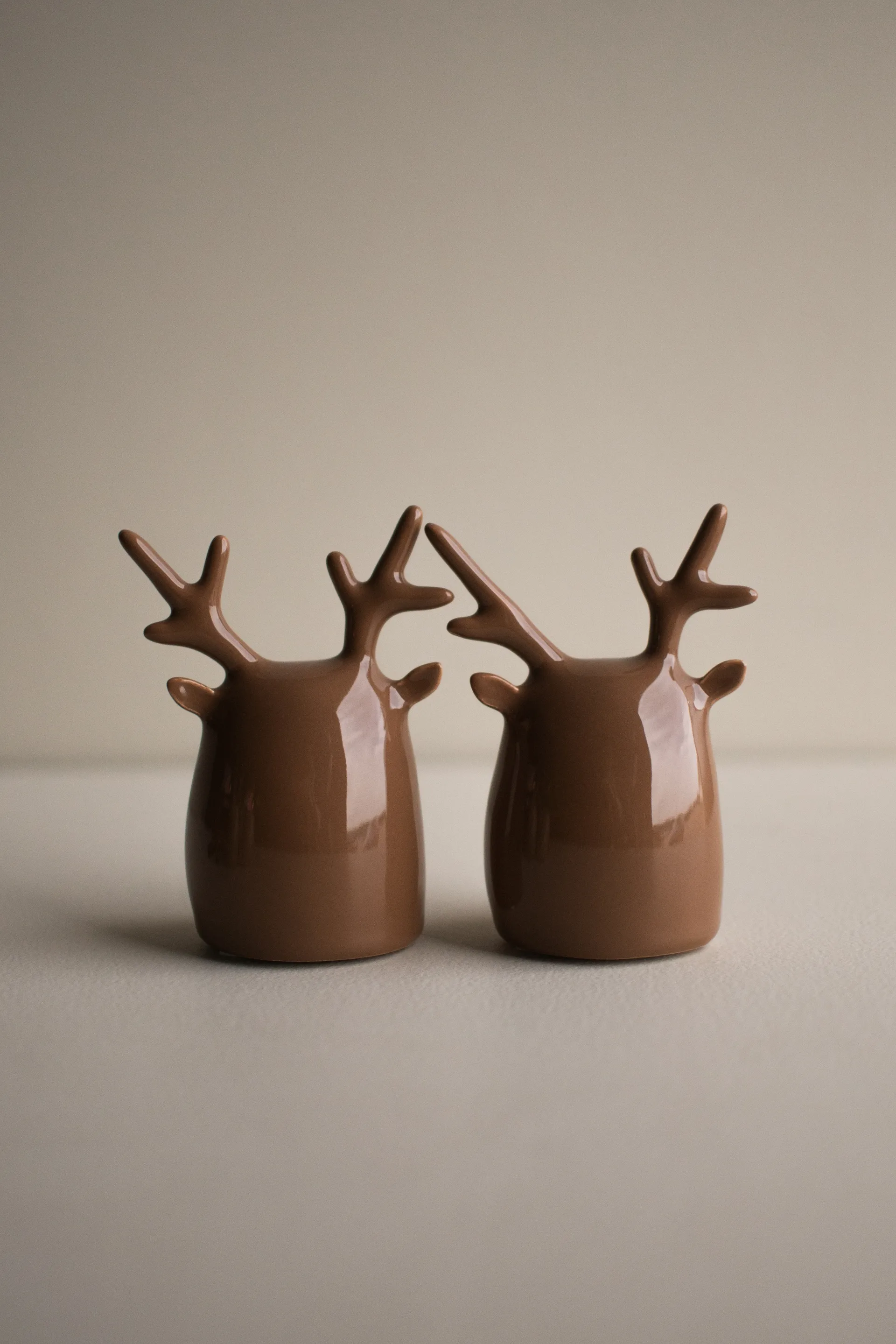 Deer twins 2 deler, Shiny nougat DBKD