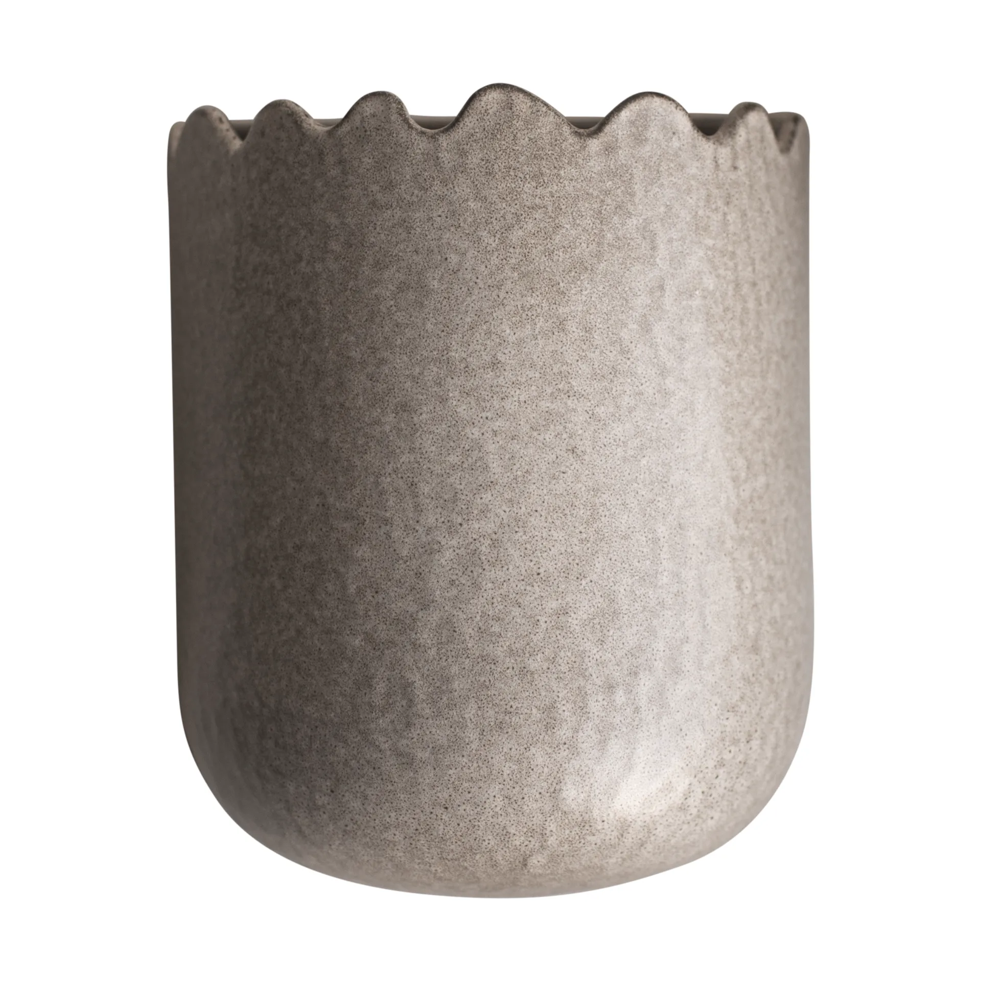 Flowery veggpotte 19 cm, Beige DBKD