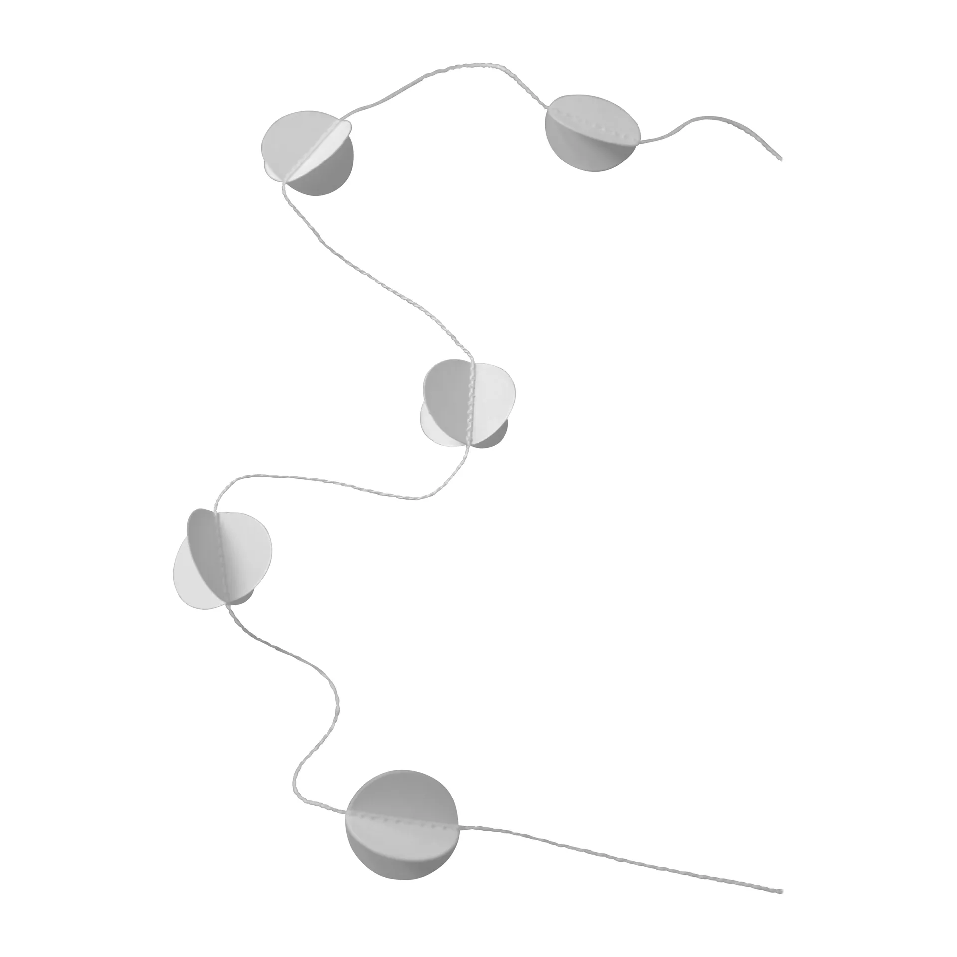 Garland girlander sirkel, White DBKD