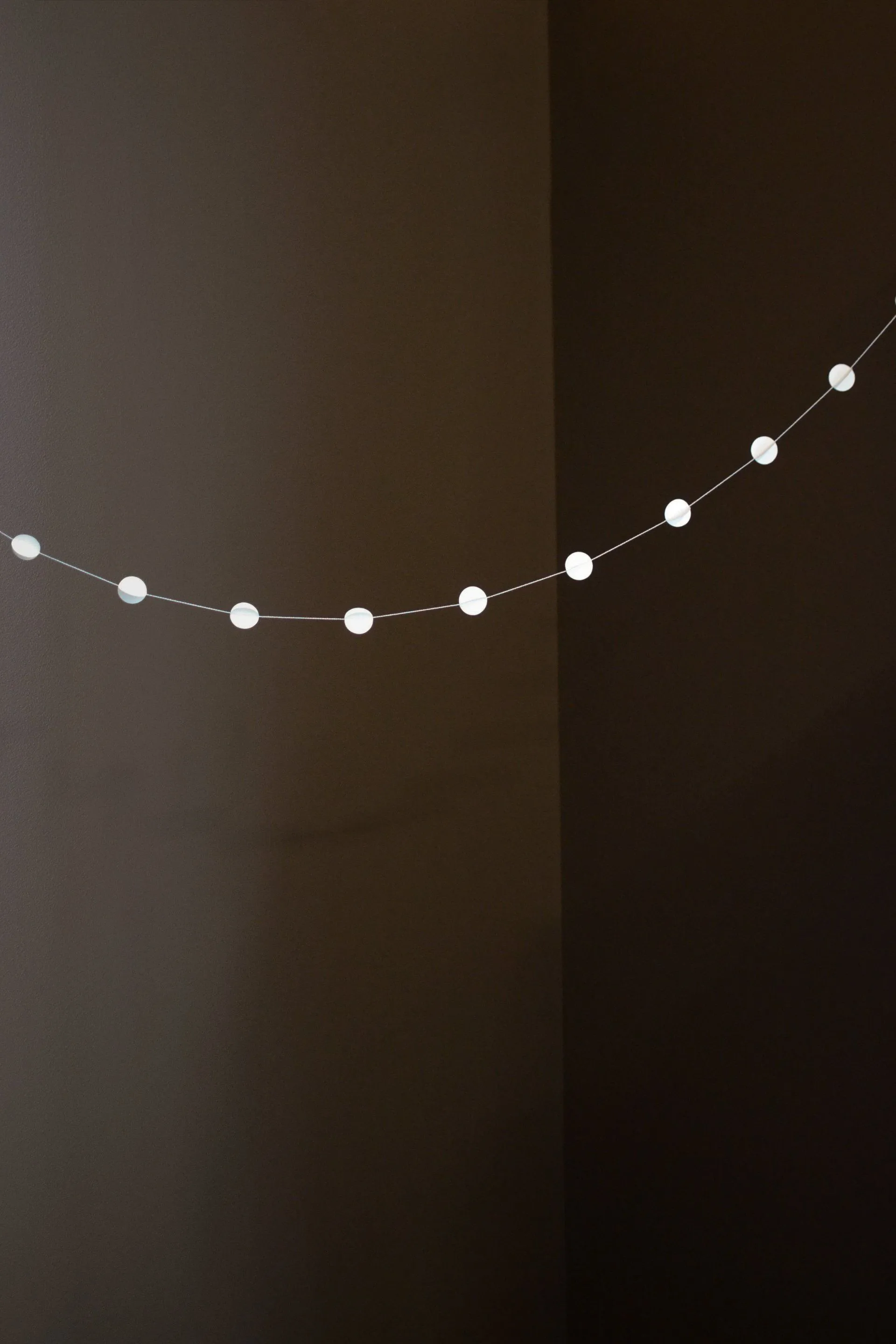 Garland girlander sirkel, White DBKD