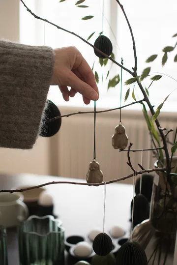 Hanging Chubby chicken dekorasjonsanheng - Beige - DBKD