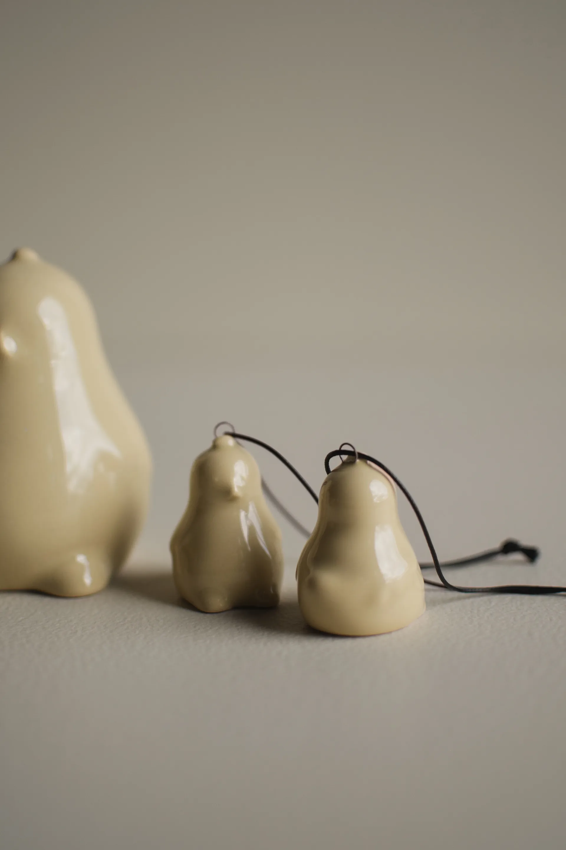 Hanging Chubby chicken dekorasjonsanheng, Shiny yellow DBKD