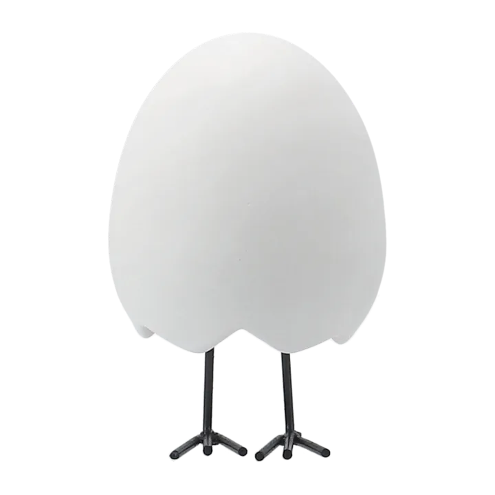 Happy feet påskedekorasjon - White  - DBKD